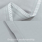 Toddler Pillows with Pillowcases Set (Light Grey (Cotton) / 13x18 Inch (Pack of 2))