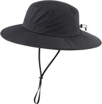 Home Prefer UPF 50+ Sun Hats for Men Women Foldable Wide Brim Fishing Hat Quick by HomePreferHatsCaps