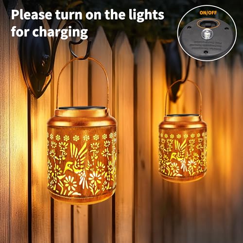 Hummingbird Solar Lantern Outdoor (Hummingbird -D)