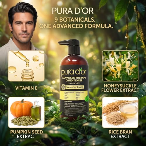 Advanced Therapy Biotin Conditioner for Thinning Hair (16 Fl Oz (Pack of 1))