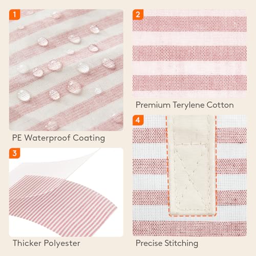 75L Large Collapsible Laundry Basket with Extended Handles (Pink / 75L)