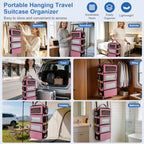 Suitcase Organizer (Small / Pink-S)