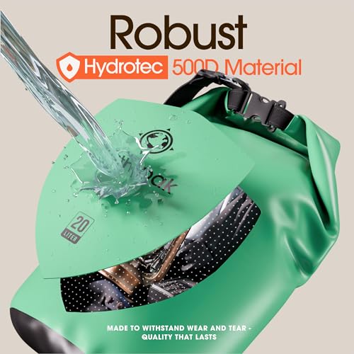 5L Waterproof Dry Bag (5L / Seafoam Green)