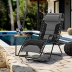 Padded Zero Gravity Chair (Grey)