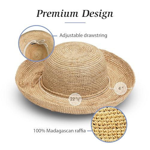 Women’s Catalina Sun Hat (Medium / Dusty Blue)