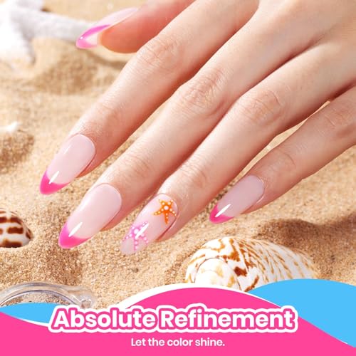 Beetles Hot Pink Gel Polish (B - Hot Pink | Bikini Pink)