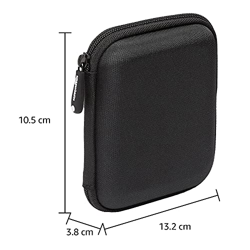 Small Hard Shell Portable External Hard Drive Carrying Case with Mesh Pocket for My Passport Essential (1 Pack / My Passport Essential Case)