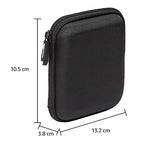 Small Hard Shell Portable External Hard Drive Carrying Case with Mesh Pocket for My Passport Essential (1 Pack / My Passport Essential Case)