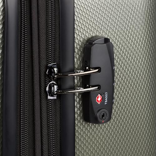 7272 Energie Expandable Hardside Luggage with Spinner Wheels and TSA Lock (2-Piece Set (19/27) / Gunmetal)