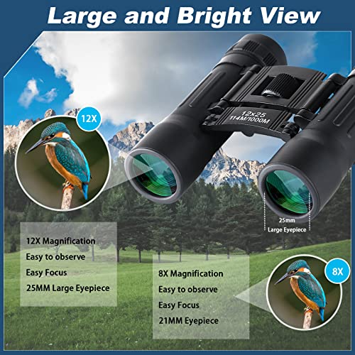 12x25 Mini Binoculars (12X25)