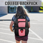 Large Laptop Backpack for Women (17 Inch / Pink)