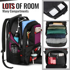 Large Laptop Backpack for Women (18.4 Inch / Purple)