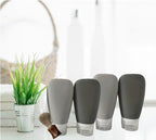 Travel Bottles for Toiletries, TSA Approved 3oz Leak Proof Silicone Soft - Image 2