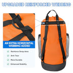 120L Laundry Bag Backpack (120L / Orange)