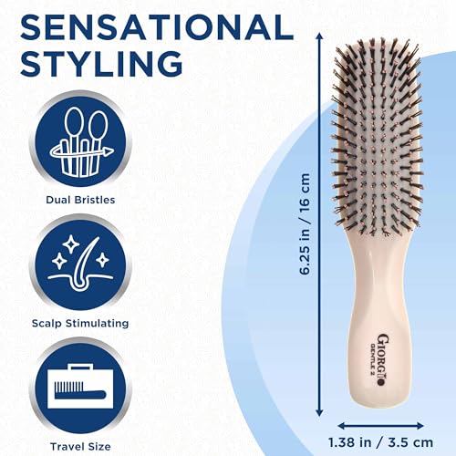 Gentle Ivory Mini Hair Brush (Small / Ivory)