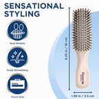 Gentle Ivory Mini Hair Brush (Small / Ivory)