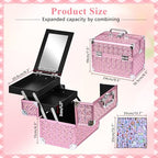 Makeup Case Organizer (Pink)
