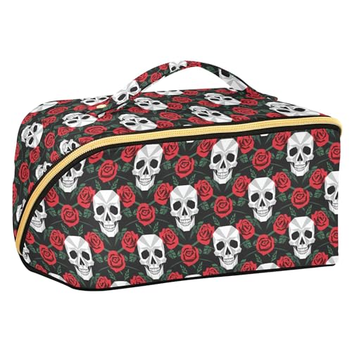 Makeup Organizer Bag (Skulls 007)