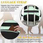 Mint Green Travel Laptop Backpack (15.6 Inch / Mint Green)