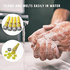 Flower Paper Soap Sheets (Yellow)