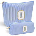 Makeup Bag Cosmetic Bag (Blue / O)