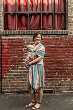 Hip Baby Ring Sling Baby Carrier (Summer Rainbow)
