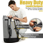 Laundry Bag for College (oyster grey)