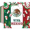 50 Pcs Mexican Independence Day Napkins (Viva Mexico)