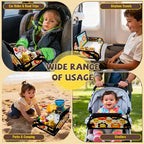 Kids Travel Tray for Car Seat (Lion)