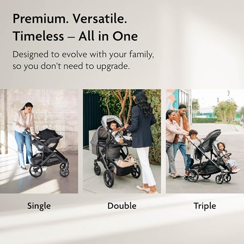 Vista V3 Convertible Single (Vista V3 Stroller / Jake (Charcoal))