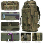 Hiking Backpack for Men 70L (100l-ruin Green)