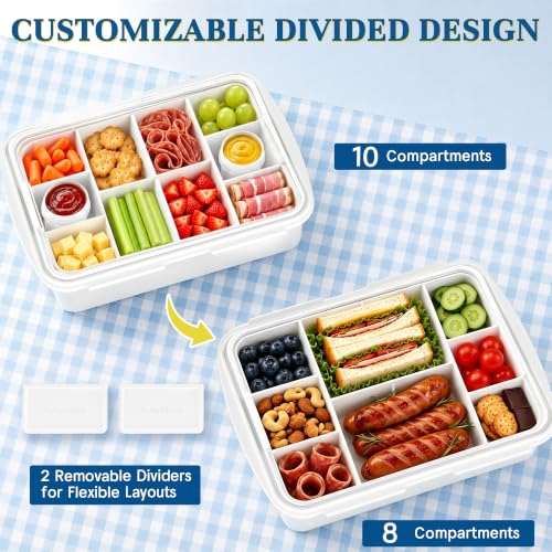 Ultimate Snackle Box Container with Ice Pack & Insulated Bag