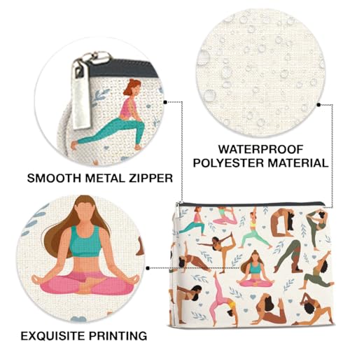 Yoga Gifts for Women Cosmetic Bag (Yoga)