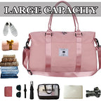 Travel Duffle Bag (Pink)