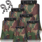 6 Pcs 6 12 Pcs Waterproof Dry Bags (Camouflage Color)