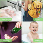 3.4 oz Travel Bottles for Toiletries (Green)