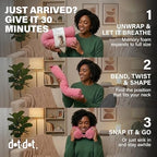 Twist Memory Foam Travel Pillow for Airplanes (Pink / Adjust (26" w/ cord))