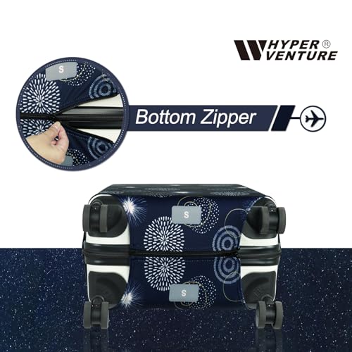 Travel Luggage Cover Suitcase Protector Fits 18 (Sparkler / S)