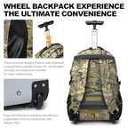 Rolling Backpack (17.3 inches / Army Camo)