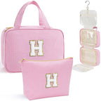 Travel Toiletry Bag for Women (Pink / H)