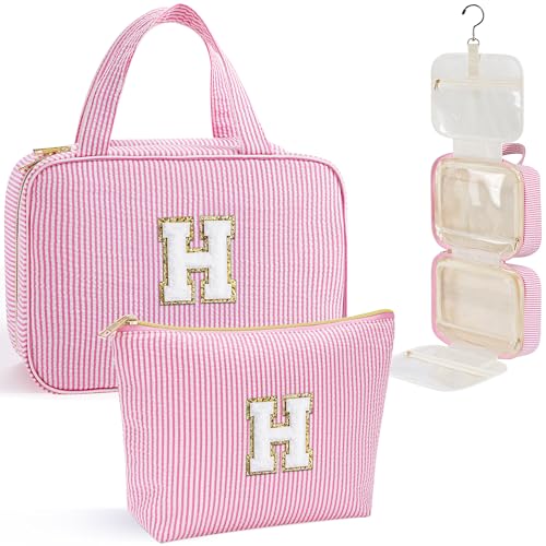 Travel Toiletry Bag for Women (Pink / H)