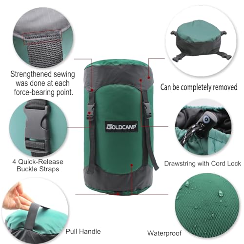 Sleeping Bag Stuff Sack (X-Large / Green)