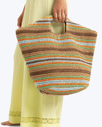 Women's Beach Tote Bag (One Size / Coco Pearl - Natural Sea)