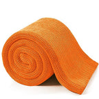 Knitted Weighted Blanket (33-orange / 60" x 80" | 15lbs)