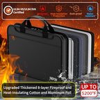 Accordion File Organizer (Black / 14.3" x 10.5" x 2",Colorful)