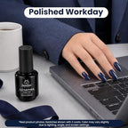 Beetles Blue Gel Nail Polish (D - Creme Blue | Eclipse Blue)