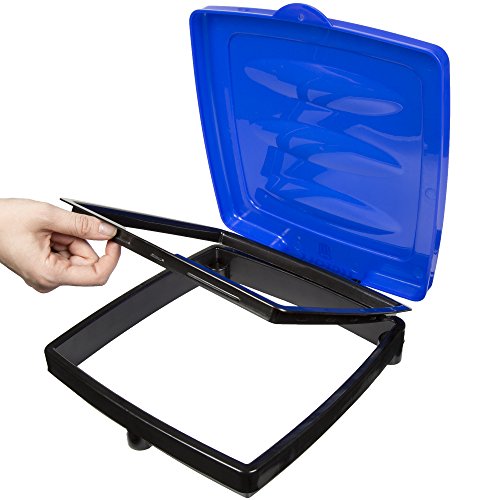 Portable Trash Bag Holder (Blue)