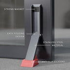 2 Pack Door Stop, No Drill Door Stoppers - Image 2