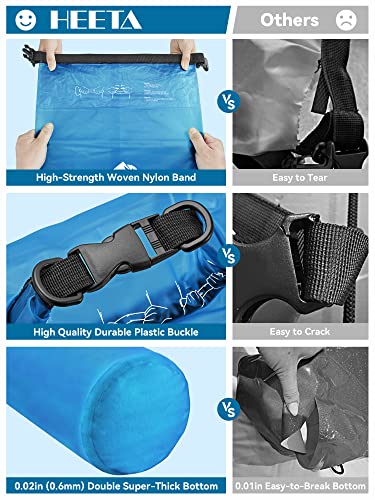 Dry Bag Waterproof Backpack with Phone Case (Blue / 30L)