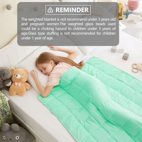 Weighted Blanket (07-green / 40" x 60" | 10lbs)